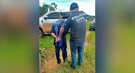 Agentes das Polícias Civis do Pará e Mato Grosso durante a incursão em área rural que resultou na captura do suspeito.