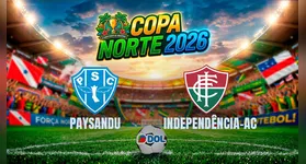 Imagem ilustrativa da notícia Acompanhe ao vivo no DOL: Paysandu 2 x 1 Independência-AC