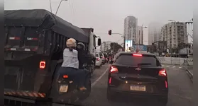 Avenida João Paulo II é uma das vias mais movimentadas da capital paraense.