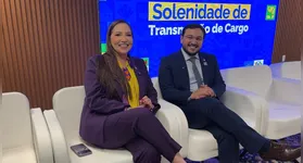 Imagem ilustrativa da notícia Adriana Falconeri prestigia posse de paraense como Ministro da Pesca e Aquicultura