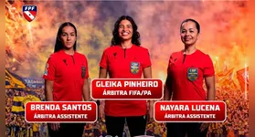 Imagem ilustrativa da notícia Decisão da Copa Grão-Pará terá arbitragem 100% feminina no Modelão