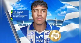 Tiago Índio é o novo reforço do Paysandu