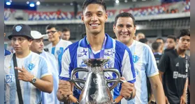 Imagem ilustrativa da notícia Cria da base, Cauã Libonatti renova com o Paysandu até 2028