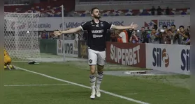 O único gol da partida foi marcado pelo atacante Gabriel Poveda, ainda no primeiro tempo, garantindo o triunfo azulino