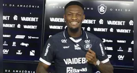 Duplexe Tchamba, novo zagueiro do Remo, promete lutar por títulos e já está pronto para ajudar.