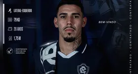 Mayk é o novo lateral do Clube do Remo