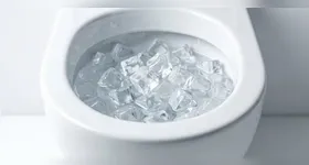 Gelo no vaso sanitário: truque promete melhorar o cheiro e até ajudar na limpeza.