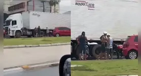 BR-316: acidente foi registrado na via, causando lentidão.