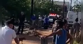 A situação causou forte comoção entre moradores da área.