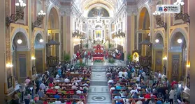 Na Catedral Metropolitana de Belém, um dos principais pontos de celebração, a programação teve início por volta das 8h30