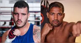 Lucas Pereira e Yamaguchi Falcão vão se encarar na pesagem oficial do The King Fight 2, em Belém, antes da disputa por cinturão internacional no Mangueirinho.