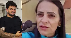 Mãe destaca tatuagem com rosto de santa no braço direito e um coração como pistas que podem ajudar a identificar o piloto desaparecido.