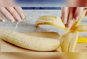 ‘Fios’ da banana são comestíveis