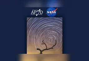 Intitulada “Árvore Celestial Sul”, a fotografia foi capturada em 20 de agosto de 2018