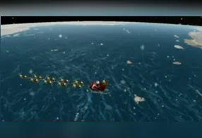 O trenó pode ser visto através de algumas ferramentas digitais