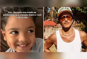 Após o comentário de Bruno Mars, diversos fã-clubes do artista entraram em ação. Eles criaram montagens que comparavam fotos de Noah com imagens da infância do cantor.