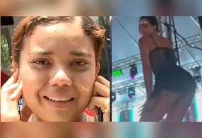 Thayane compartilha nas redes sociais a rotina de esportes radicais e aventuras na natureza.