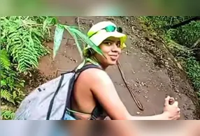 Imagem ilustrativa da notícia Jovem que deixou amigo para trás aparece na web fazendo convite para trilha