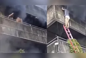 Incêndio foi controlado em cerca de 40 minutos e provocou danos significativos no edifício.