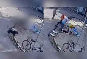 Homem cai em bueiro sem tampa no bairro do Jurunas, em Belém; vídeo da cena repercutiu nas redes sociais.