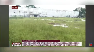 Imagem ilustrativa do vídeo: Praça prometida vira alvo de críticas em Ananindeua