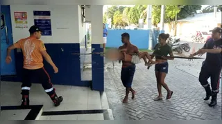 A criança foi atendida no Hospital Municipal Geral de Portel Dr. Wilson da Mota Silveira, onde ela recebeu atendimento de urgência.