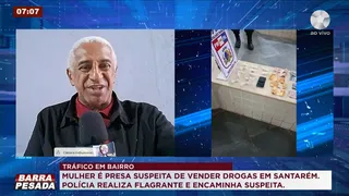 Imagem ilustrativa do vídeo: Foragidos e tráfico mobilizam polícia em Santarém