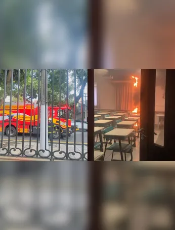 O caso foi registrado em uma das salas de aula do Colégio Marista Nossa Senhora de Nazaré, localizado na avenida Nazaré