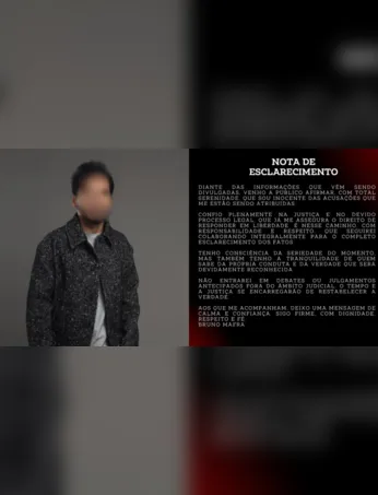 O artista divulgou a nota na tarde desta sexta-feira (27), após o caso vir a público.