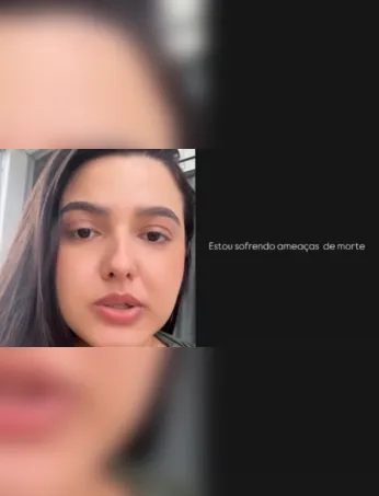 Na publicação, a vítima declarou que adotou providências legais e formalizou denúncia junto às autoridades.