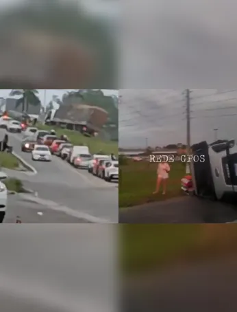 O acidente ocorreu em um dos principais acessos entre Ananindeua e Belém
