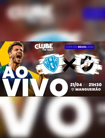 Paysandu x Vasco agita Belém pela Copa do Brasil com transmissão emocionante no Tem Jogo do DOL.