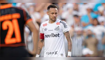 Imagem ilustrativa da imagem Com Neymar apagado, Santos e Corinthians empatam na Vila Belmiro