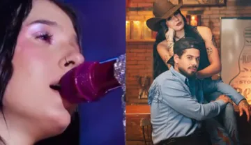 Imagem ilustrativa da imagem VÍDEO: Ana Castela chorou em show ao cantar música dela com Zé Felipe