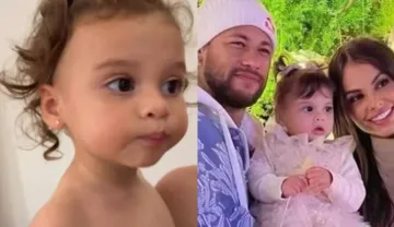 Imagem ilustrativa da imagem Amanda Kimberlly mostra dedo da filha com Neymar após acidente grave