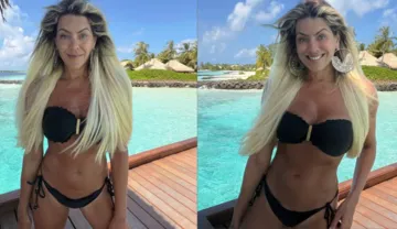 Imagem ilustrativa da imagem De biquíni, Renata Fan faz desabafo durante viagem: "Me valorizar"