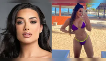 Imagem ilustrativa da imagem BBB 26: Jordana promete pular na piscina seminua se voltar do paredão