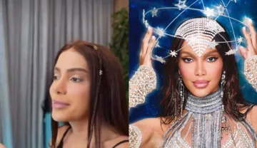 Imagem ilustrativa da imagem Anitta rebate críticas sobre uso de pouca roupa nos Ensaios de Carnaval