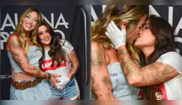 Imagem ilustrativa da imagem Lauana Prado revela sexo do bebê durante bloco em São Paulo