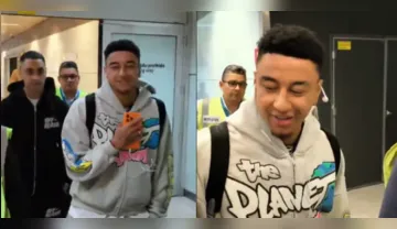 Imagem ilustrativa da imagem Jesse Lingard chega a São Paulo para assinar com o Corinthians