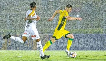 Imagem ilustrativa da imagem Chuva interrompe jogo no Paulista e pode adiar Remo x Mirassol