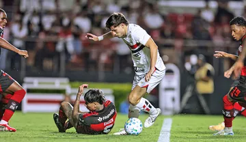 Imagem ilustrativa da imagem São Paulo vence de virada e Flamengo reclama da arbitragem