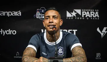 Imagem ilustrativa da imagem Alef Manga é apresentado e fala em recomeço no Remo