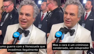 Imagem ilustrativa da imagem Mark Ruffalo faz duras críticas a Donald Trump no Globo de Ouro