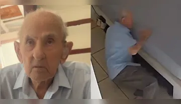 Imagem ilustrativa da imagem VÍDEO: vovô influencer é internado após acidente doméstico