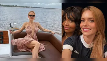 Imagem ilustrativa da imagem Atriz Monique Alfradique abre álbum de fotos em Belém e encanta