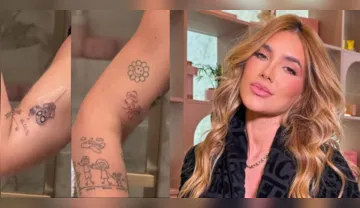 Imagem ilustrativa da imagem Virginia explica significado de novas tatuagens; confira!