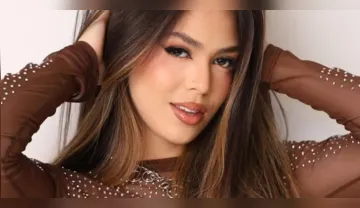 Imagem ilustrativa da imagem Melody é flagrada aos beijos com DJ no Rio; veja fotos