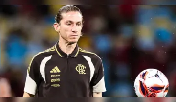 Imagem ilustrativa da imagem Após 8 a 0, Flamengo demite Filipe Luís e encerra ciclo vitorioso