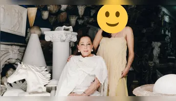 Imagem ilustrativa da imagem Isabela Garcia aparece em foto rara ao lado da filha. Veja